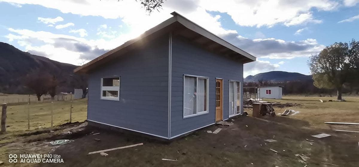 Vivienda terminada en la Patagonia